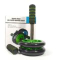 Тренажер-колесо для пресу Double Wheel ABS Health Abdomen Round Подвійне LF227