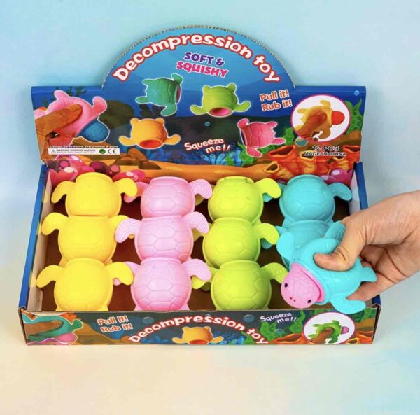 Іграшка антистрес "Черепашка" вискакує з панцира