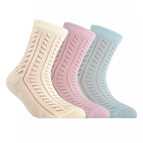a0ff7ed0-af4a-4f3c-a011-86ee97fcaea8.png Шкарпетки дитячі Conte MISS (7С-76СП) ажурні рожевий/крем/білий