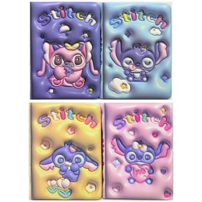 Блокнот A5 "Stitch-3D" мікс 96 арк./ клітинка