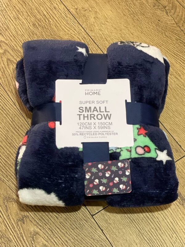 Плед "Новорічний" Primark 120*150