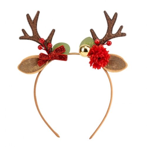 Обруч Новорічний "Святкове оленятко"