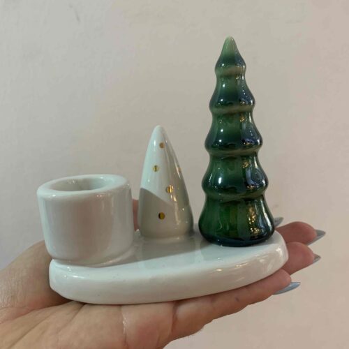 Підсвічник керамічний "Новорічний" Primark