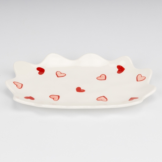 Чашка керамічна з блюдцем "Романтична історія" 150 мл