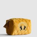 Косметичка об'ємна "Harry Potter/ Гаррі Поттер" Primark велюрова стьобана жовта
