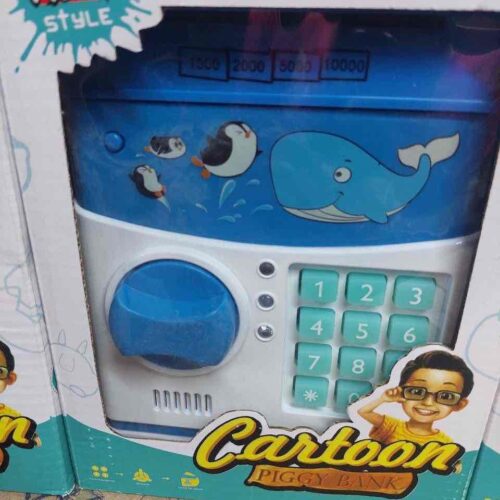 Скарбничка-сейф "Дельфін" з кодовим замком