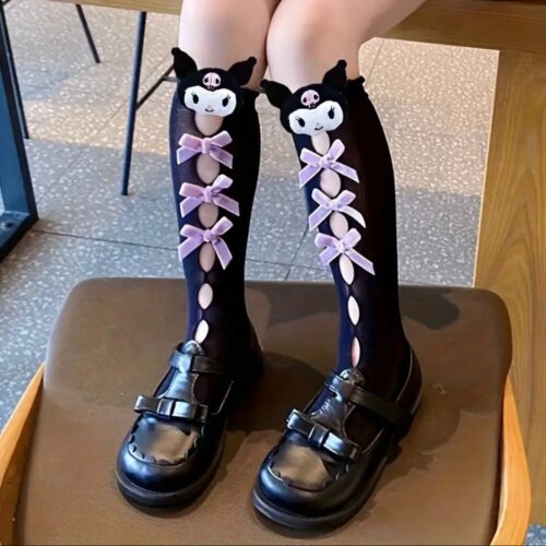 a6630510-f5df-488c-8605-534713da2a77.jpg Шкарпетки/ Підколінки дитячі "Куромі" капронові чорні