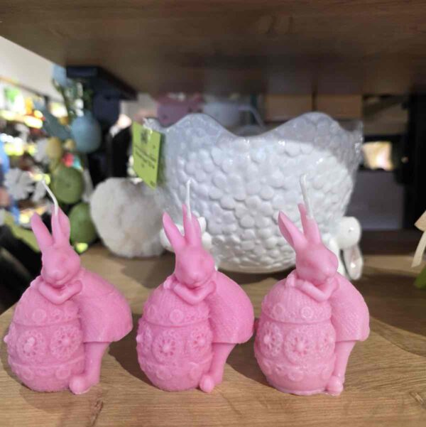 Свічка Solodka "Зайчик з писанкою" соєвий віск