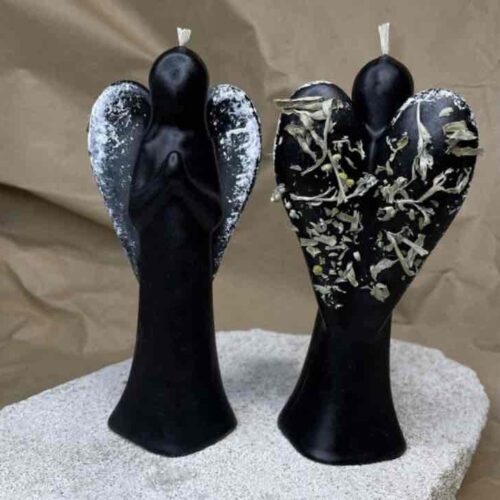 Програмна свічка "Допомога Янгола Охоронця" 5C чорна