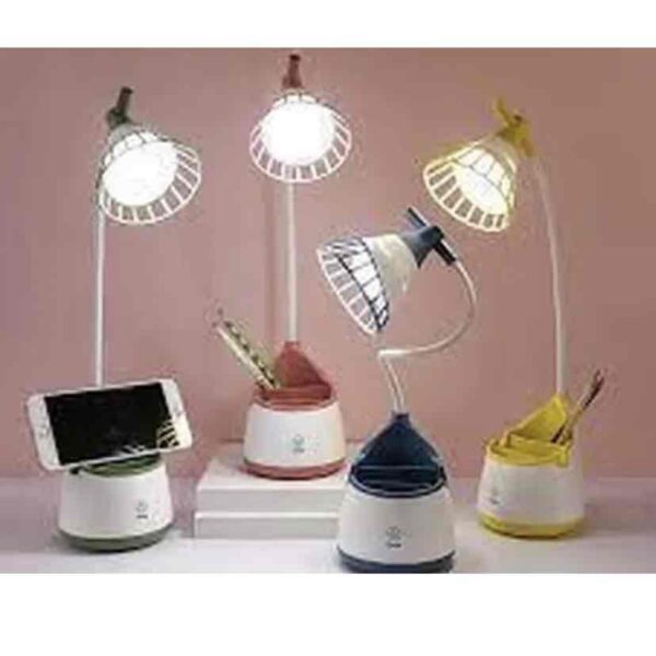 Дитяча настільна лампа з підставкою для олівців USB