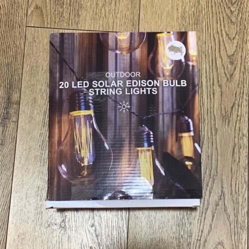 Гірлянда зовнішня з лампочками Primark Solar Edition 5 м/ 20 LED (сонячна батарея)