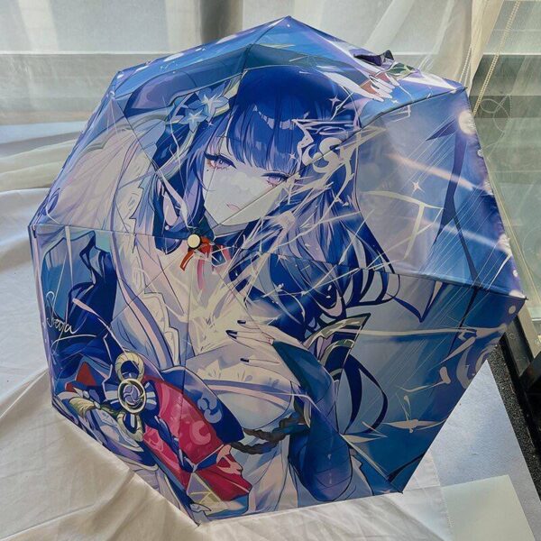 Парасоля компактна автомат "Anime" 8 спиць