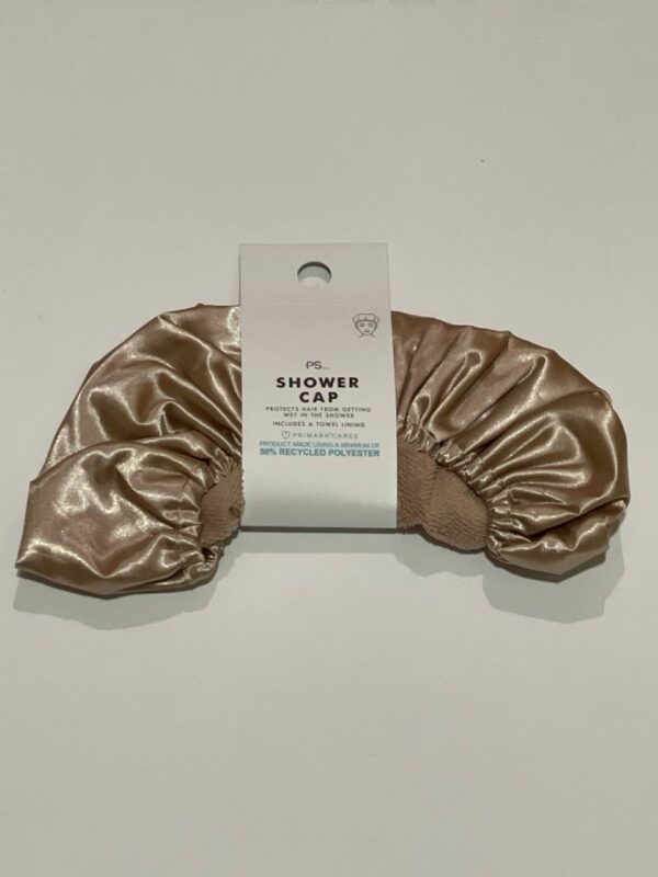 Шапочка для душу Primark з мікрофіброю золотиста