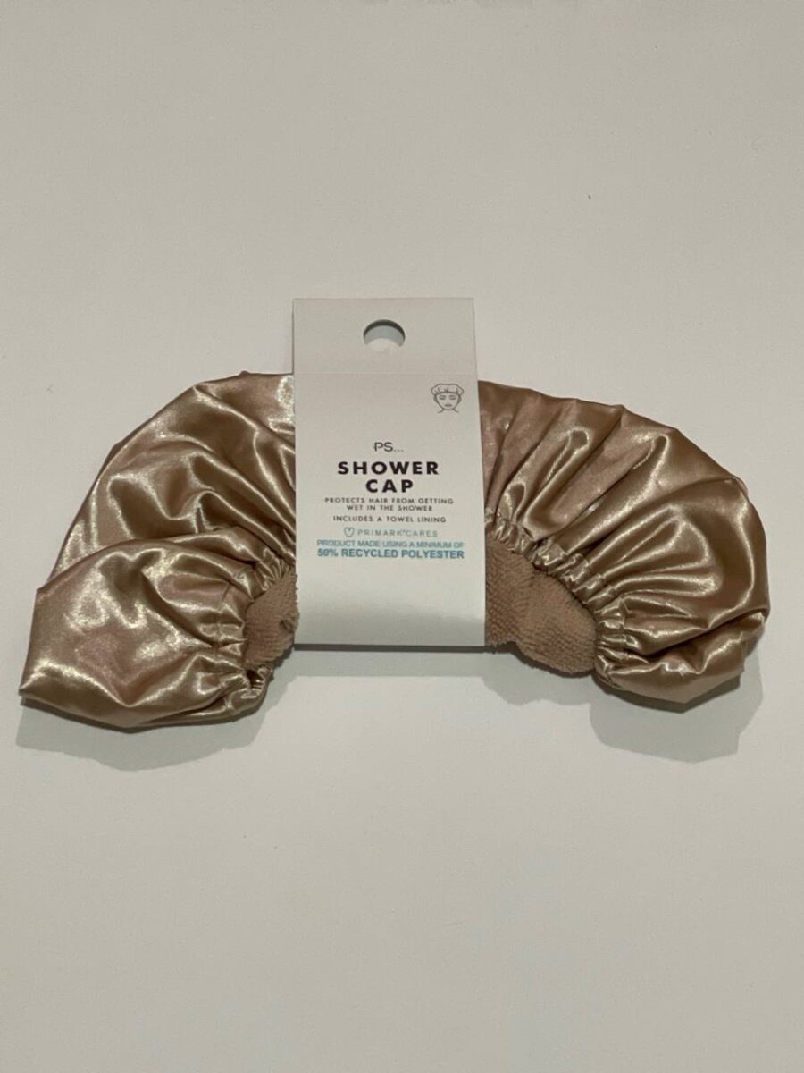 Шапочка для душу Primark з мікрофіброю золотиста