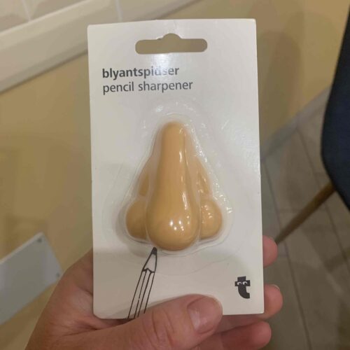 Точилка для олівців Tiger "Ніс" на 2 отвори