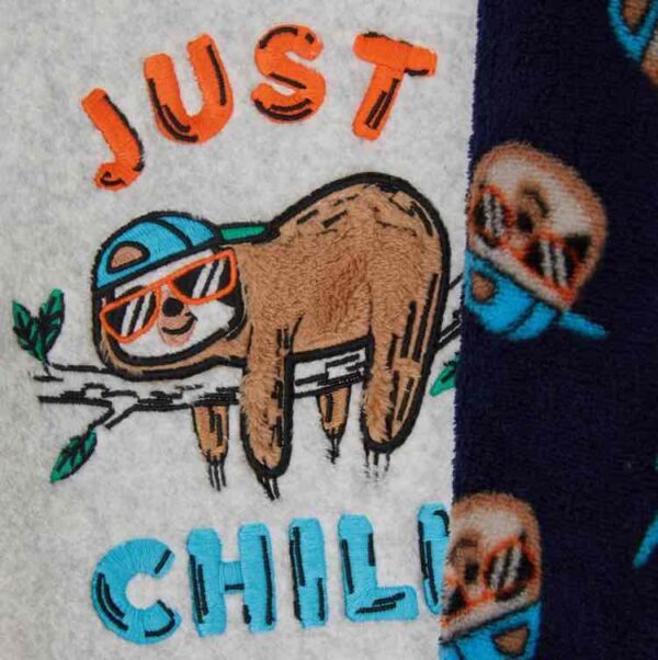 Піжама дитяча Primark "Лінивець" флісова пухнаста