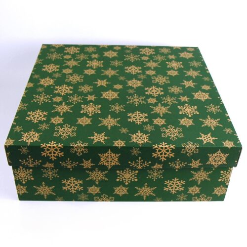 ac6077ff-ee75-445c-b94a-143e24bffc1f-1.jpg Коробка подарункова з мікрогофрокартону (42*42*15 см) Новорічна зелена