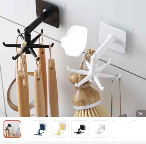 ad6a8f3b-7ff8-40eb-a19b-9367350e6f02.jpg Гачок "6 в 1" на клейкій основі чорний/білий