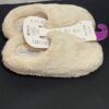Тапочки-сабо жіночі пухнасті Primark (устілка меморі) беж