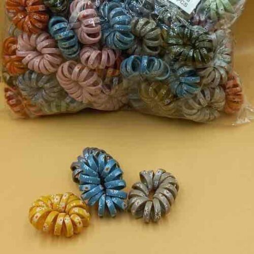 aff4adc3-d818-4f2a-814f-f3c5fd3d635b.jpg Гумка-пружинка для волосся крупна з блисківками, 1 шт