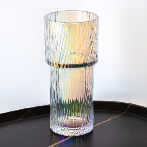 Ваза "Сенсація" райдужна 24 см