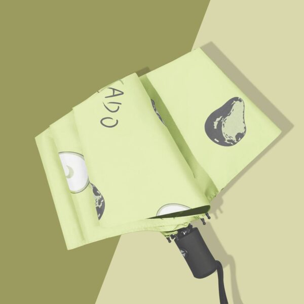 Парасоля компактна автомат "Фрукти" 8 спиць