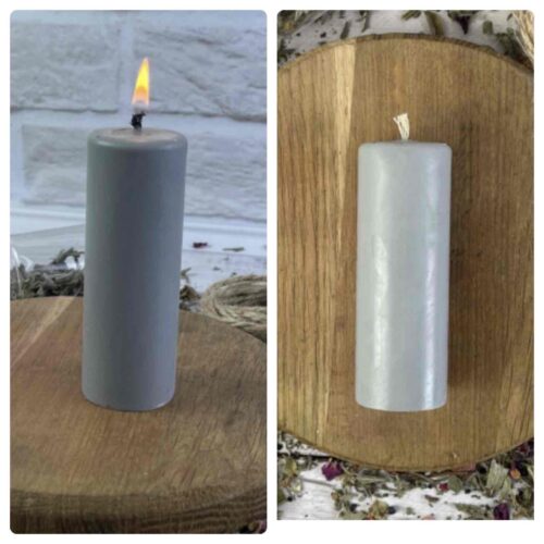 b0edfa76-e02e-42c7-9964-1a9f5d8d2f6b.jpg Свічка-циліндр воскова 5C 3,5*10 см сіра