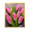Пакет подарунковий "M" (26*32*10) "Тюльпани" мікс