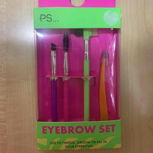 Набір ніж для брів та гребінець "Eyebrow set" Primark 4 шт