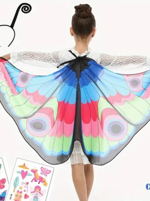 Крила метелика з обручем та наліпками