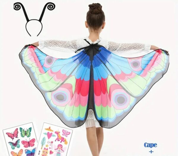 Крила метелика з обручем та наліпками