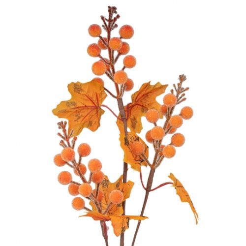 Штучна гілка "Ягідний акцент" 64 см