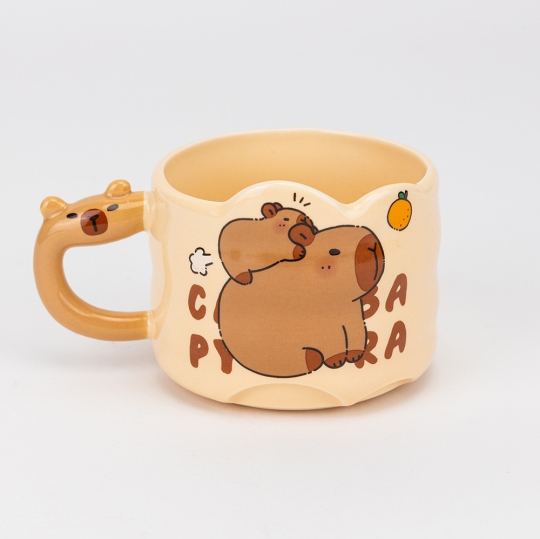 Чашка керамічна "Капібара" 300 мл