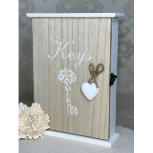 b4cf9f91-5644-41c8-8600-12d93ebc82e3.png Ключниця "Keys" прямокутна дерево/біла