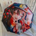 Парасоля компактна автомат "Anime" 8 спиць