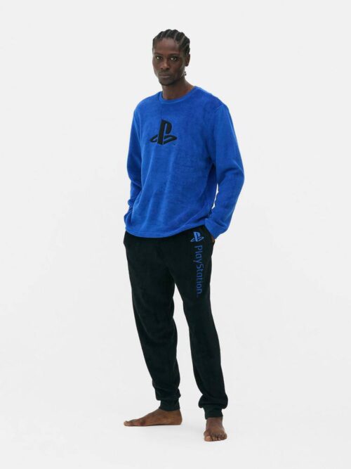 b72ed8cc-8a8c-45d9-9dd5-94e0b9be5895.jpg Піжама чоловіча "Play Station" Primark велюрова