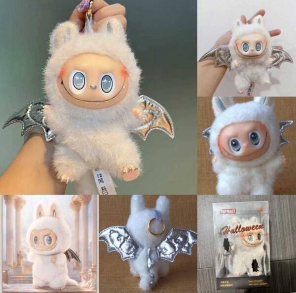 Іграшка-Брелок Лабубу/ LABUBU/ ZIMOMO The Monsters "White Angel"