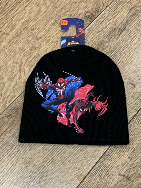 Шапка-Біні дитяча Primark "Spiderman" чорна
