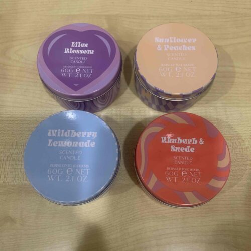 Ароматична свічка Primark жестяна банка з кришкою 60g (10 годин)