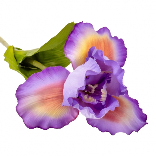 Штучна квітка "Ірис" 78 см бузкова