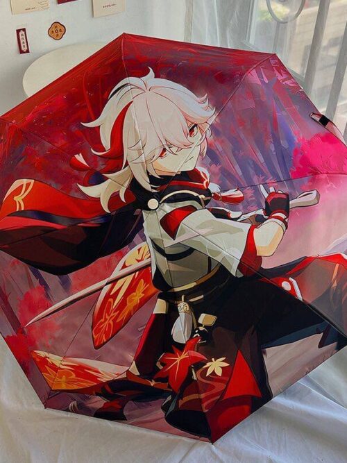 Парасоля компактна автомат "Anime" 8 спиць