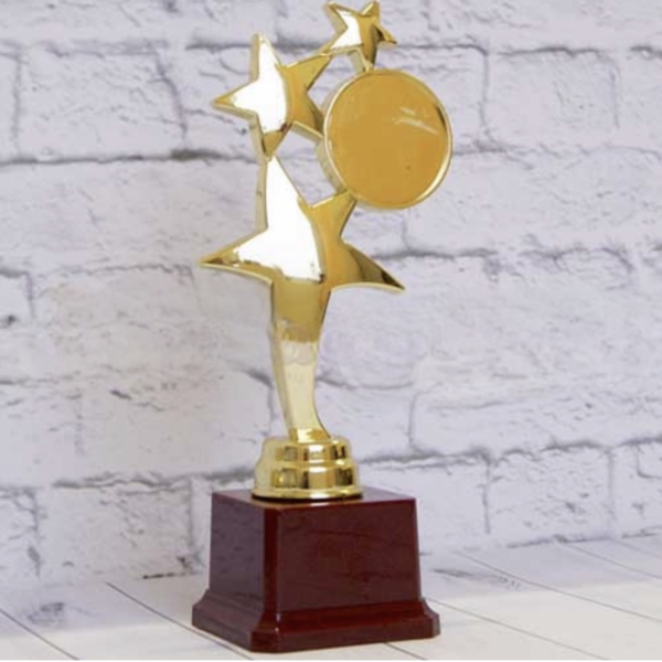 Статуетка "Зірковий шлях" 24*10*7,5 см золота