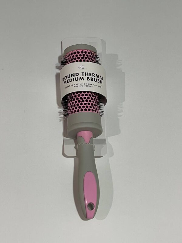 Щітка для вкладання волосся кругла середня Primark рожева