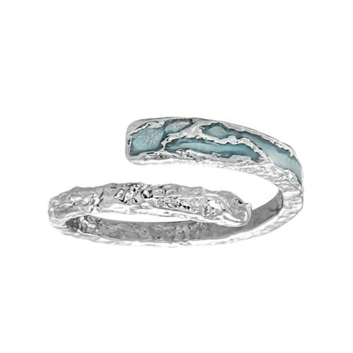 ba58f6af-404a-4ce2-8a80-0f1adb5ea88e.jpg Каблучка жіноча геометрична абстрактна срібна з блакитним (8190)