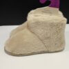 Тапочки-чобітки жіночі Primark плюшеві (устілка меморі) антиковзання беж