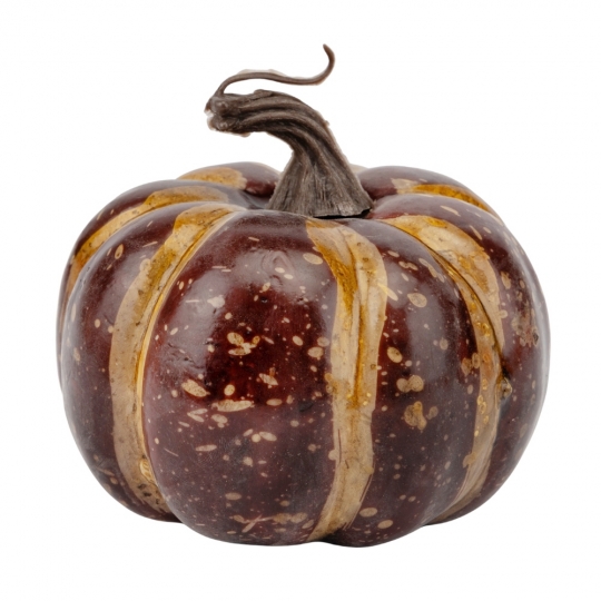 Декоративний гарбузик "Теплі барви" 10,5 см