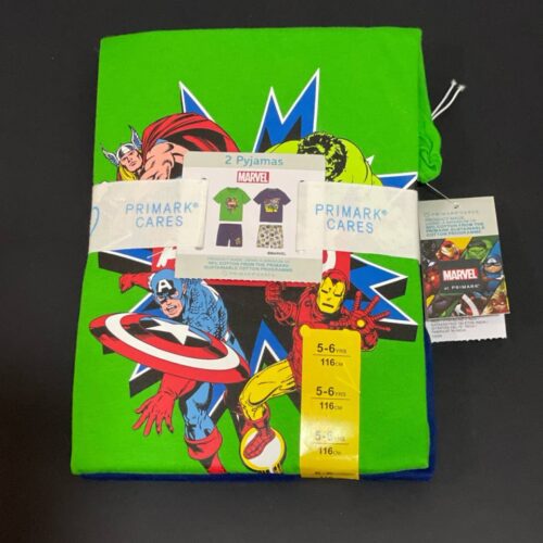 bc62fe84-a7c1-45dd-9ae1-531fa69b149f.jpg Піжама дитяча весна-літо "Marvel" Primark котон 1 шт
