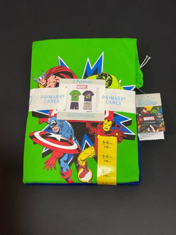 Піжама дитяча весна-літо "Marvel" Primark котон 1 шт