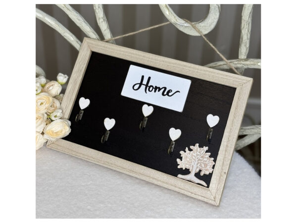 Ключниця відкрита "Home" чорна