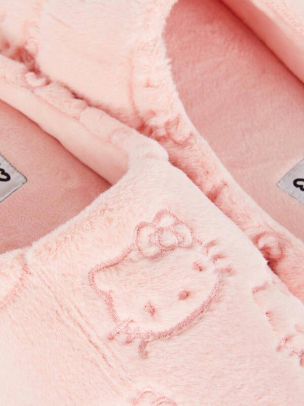 Тапочки-сабо жіночі "Hello Kitty" Primark з гравіюванням рожеві